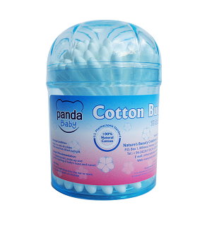Panda Baby Cotton Buds Little Can-Nature Secrets-75pcs | Herbal ...