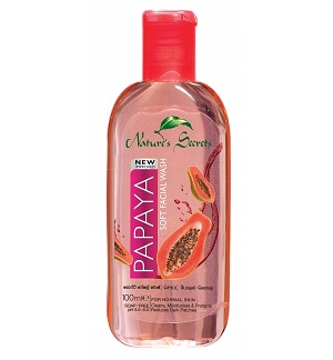 All - Papaya Soft Face Wash-NATURE SECRETS-100ml