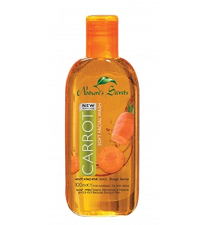 All - Carrot Soft Face Wash-Nature Secrets-225ml