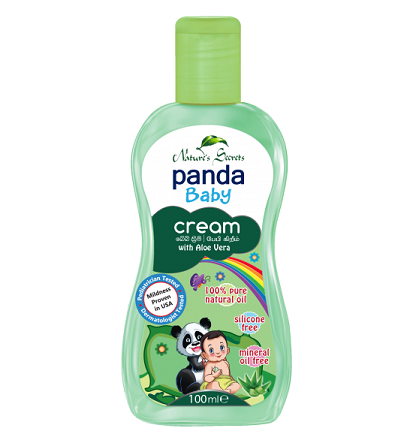 BABY CARE - BABY CREAM - Natures Secrets Panda Baby Cream Aloe Vera 200ml