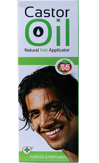 HAIR OIL AND HAIR CREAM TONIC CASTER OIL  - BEAM  HAIR OIL CASTOR  GREEN 100ML