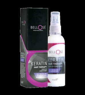 BELLOSE KERATIN HAIR THERAPY LEAVE ON CONDITIONER 25ML | Herbal Cosmetics |  