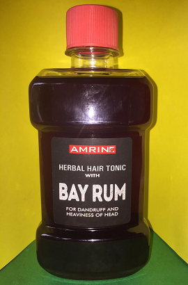 AMRIN HAIR TONIC WITH BAY RUM 250ML | Herbal Cosmetics 