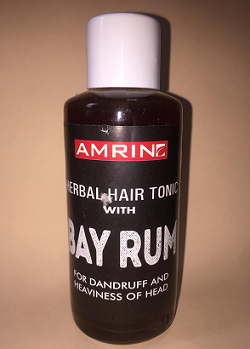 HAIR TONIC WITH BAY RUM 100ML AMRIN | Herbal Cosmetics 