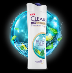 All - CLEAR SHAMPOO ICE COOL MENTHOL  180ML