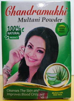 AYURWEDIC PRODUCT  - MULTANI CHANDRAMUKHI FACE PACK ALOE VERA 100G