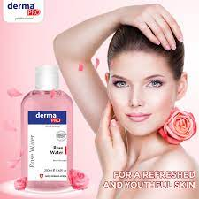 FACE WASH / FACIAL WASH - DERMA PRO ROSE WATER 185ML