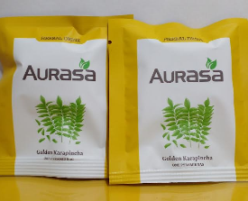 FOOD SUPPLIEMENT   - AURASA HERBAL GOLDEN KARAPINCHA TEA PACKET