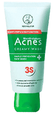 FACE WASH / FACIAL WASH - ACNES CREAMY FACE WASH 100G