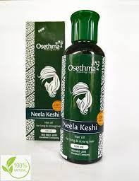 HAIR OIL AND HAIR CREAM TONIC CASTER OIL  - OSETHMA HAIR OIL NEELA KESHI 100ML