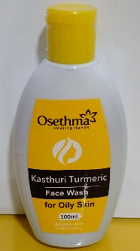 All - OSETHMA FACE WASH KASTHURI TURMERIC OILY SKIN 100ML