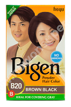 All - BIGEN HAIR COLOR BROWN BLACK 