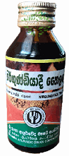 HAIR OIL AND HAIR CREAM TONIC CASTER OIL  - AYURVEDIC DRUG AYURVEDIC OIL  NIRGUNDYADI 100ML