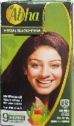 HAIR COLOR SHAMPOO AND BLACK HENNA - ABHA BLACK HENNA POWDER NATURAL BLACK 10G