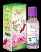 WOMAN CARE - HERBAL BLOOMS FEMININE WASH 100ML