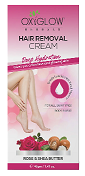 BODY CARE SOAP DETERGENT AND BABY SOAP - OXYGLOW HAIR REMOVE CREAM ROSE 40G