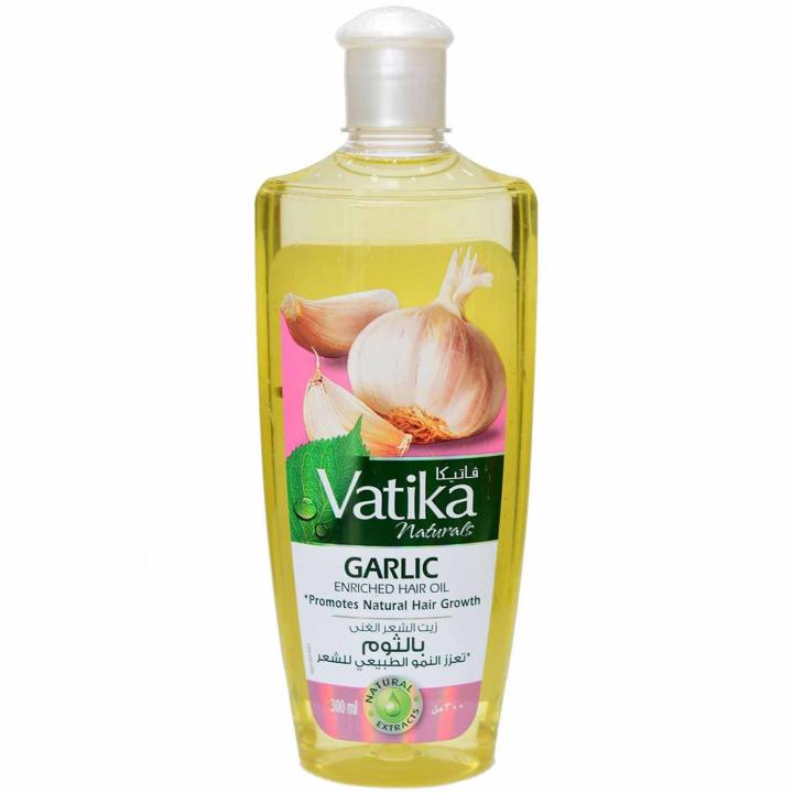 HAIR OIL AND HAIR CREAM TONIC CASTER OIL  - VATIKA HAIR OIL GARLIC 200ML