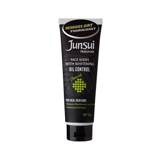FACE WASH / FACIAL WASH - JUNSUI FACE WASH CHARCOAL OIL CONTROL 100G