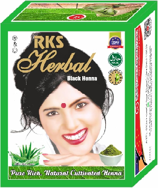 HAIR OIL AND HAIR CREAM TONIC CASTER OIL  - RKS HERBAL HAIR COLOR POWDER 10G