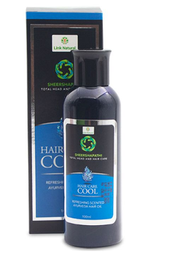 HAIR OIL AND HAIR CREAM TONIC CASTER OIL  - LINK NATURAL HAIR OIL SHEERSHAPATHI 100ML
