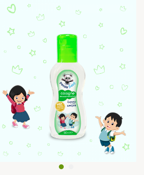 BABY CARE - BABY CREAM - NATURE SECRET Panda baby cologne happy smiles 100ml