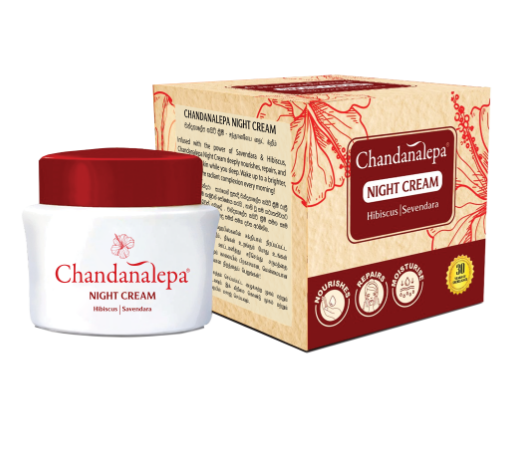 All - CHANDANALEPA NIGHT CREAM HIBISCUS SAVENDARA 40G