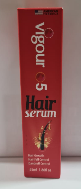 HAIR OIL AND HAIR CREAM TONIC CASTER OIL  - DERMA PRO VIGOUR 05 HAIR SERUM 55ML