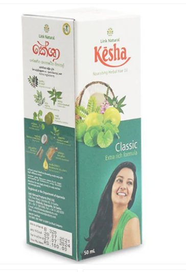 HAIR OIL AND HAIR CREAM TONIC CASTER OIL  - LINK KESHA HAIR OIL CLASSIC 100 ML