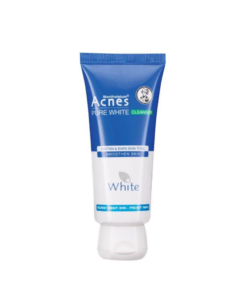 CLEANSER , TONER, PACK  & SCRUB Mask  - ACNES CLEANSER PURE WHITE 50G