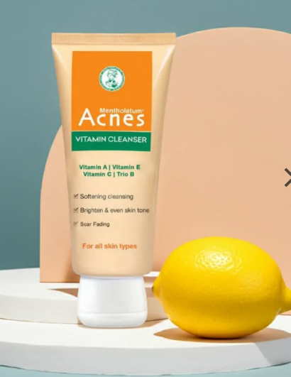 CLEANSER , TONER, PACK  & SCRUB Mask  - ACNES CLEANSER VITAMIN C A E 100G