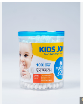 BABY CARE ITEM - KIDS JOY COTTON BUDS PAPER STEM 