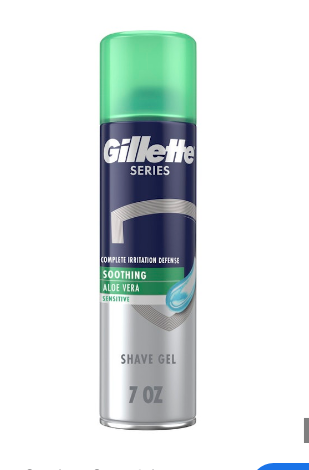 FACE WASH / FACIAL WASH - GILLET SHAVING GEL SOOTHING ALOE VERA