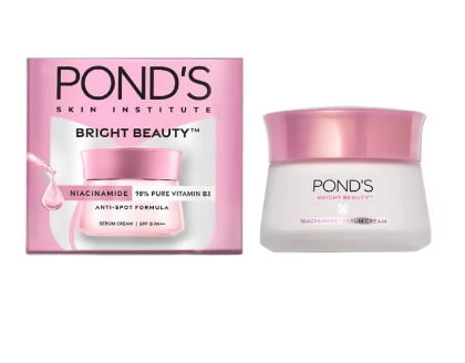 FACE CREAM DAY CREAM NIGHT CREAM  - PONDS BRIGHT BEAUTY  CREAM 15G